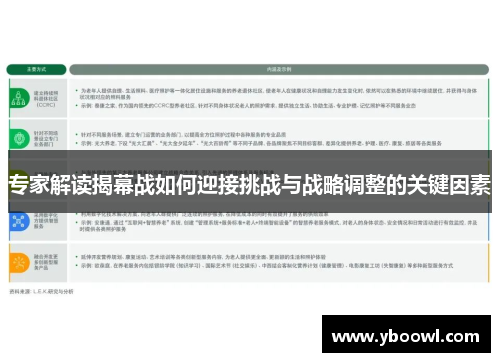专家解读揭幕战如何迎接挑战与战略调整的关键因素