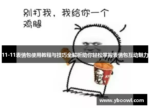11-11表情包使用教程与技巧全解析助你轻松掌握表情包互动魅力